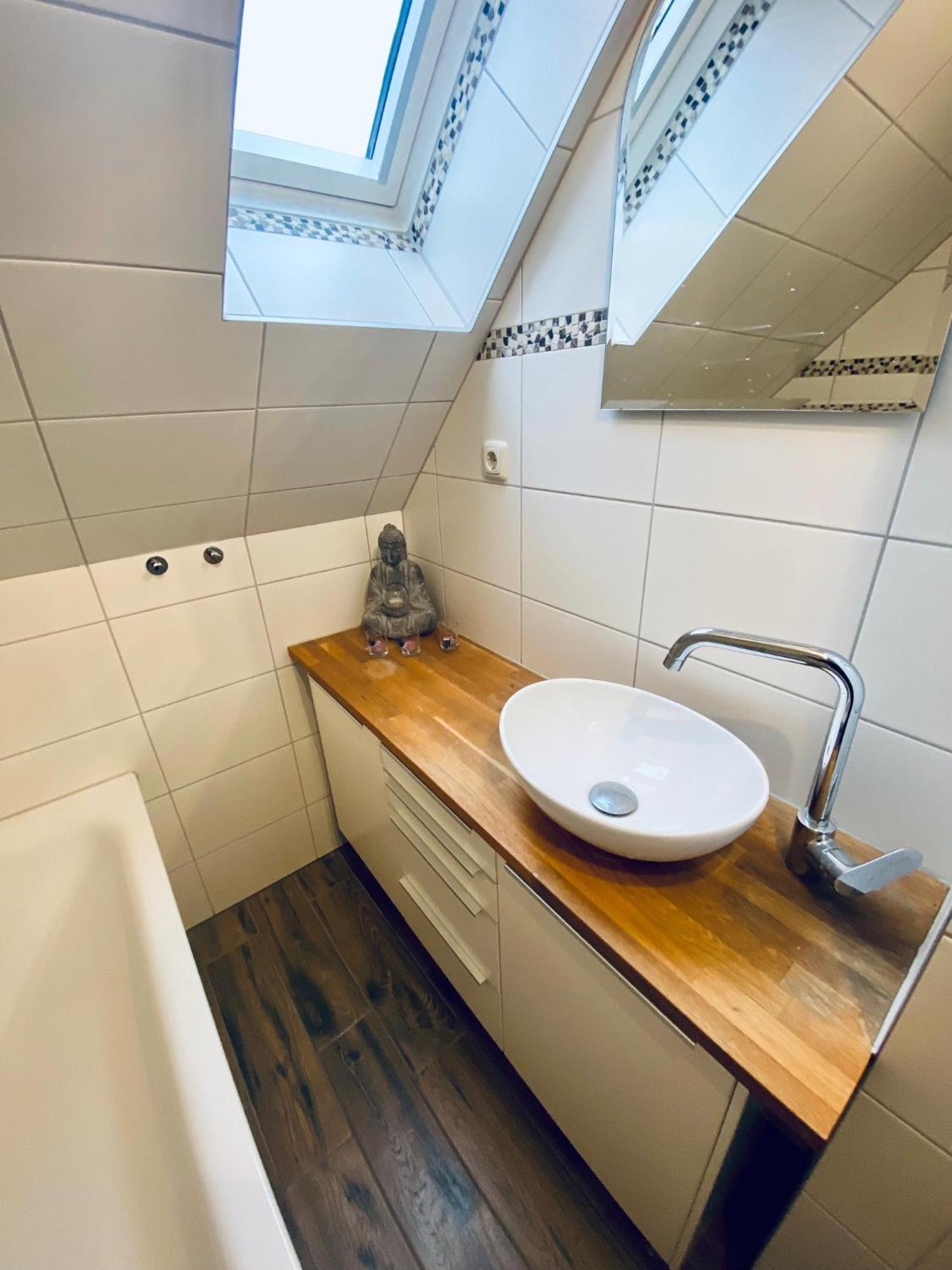 Apartment Schleusentor - Ferienwohnung Maisonette รอสต็อค ภายนอก รูปภาพ